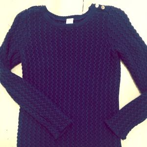 Girls Gymboree Navy Sweater 10/12